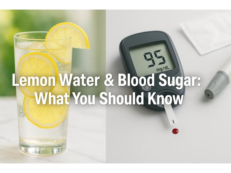 Does Lemon Water Affect Blood Sugar Test Results? Clinical Insight
