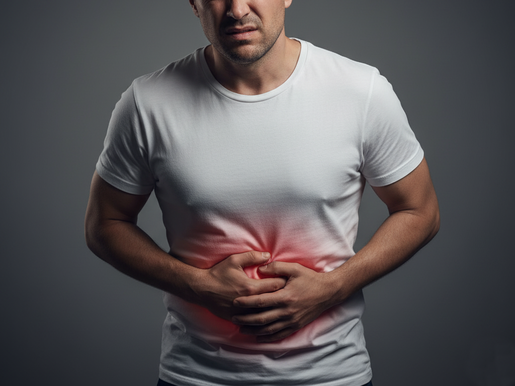 Where is liver pain felt?