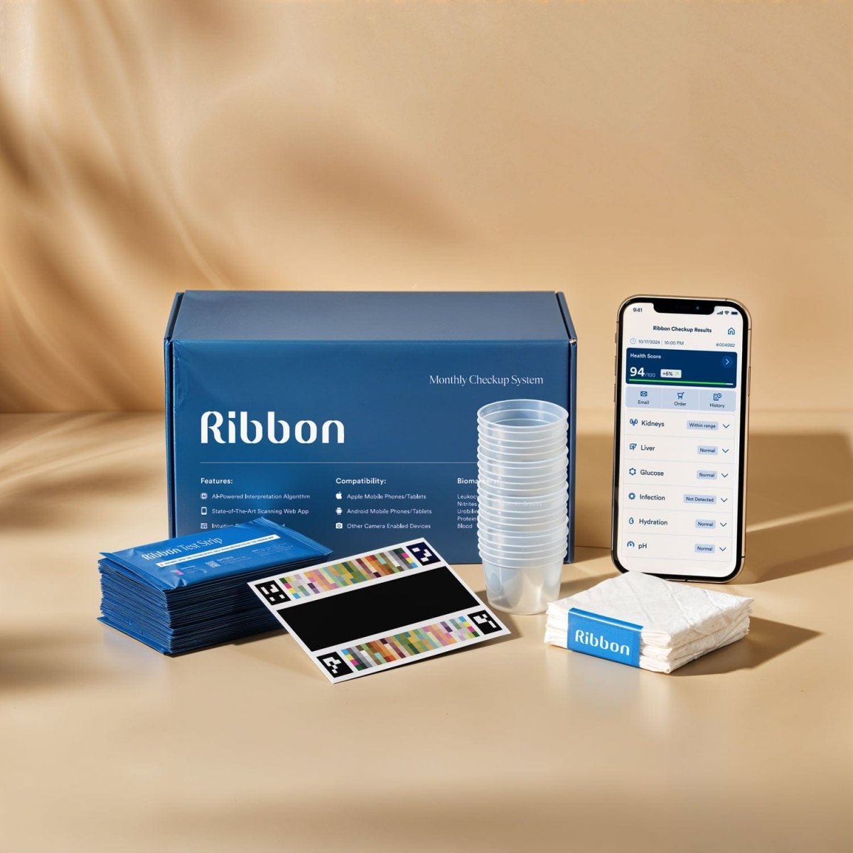 Ribbon Checkup 12 Month Supply Ribbon Health Kit