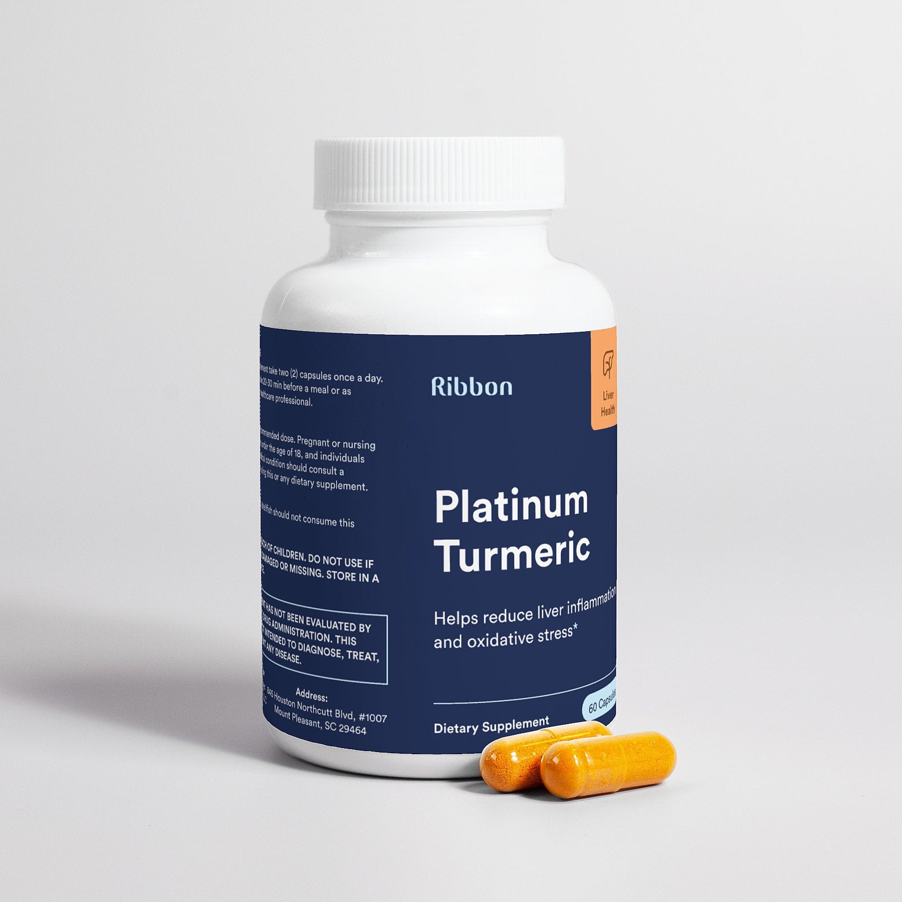 Ribbon Checkup Natural Extracts Platinum Turmeric