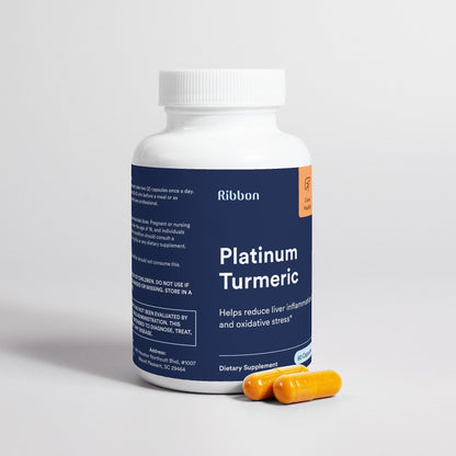Ribbon Checkup Natural Extracts Platinum Turmeric
