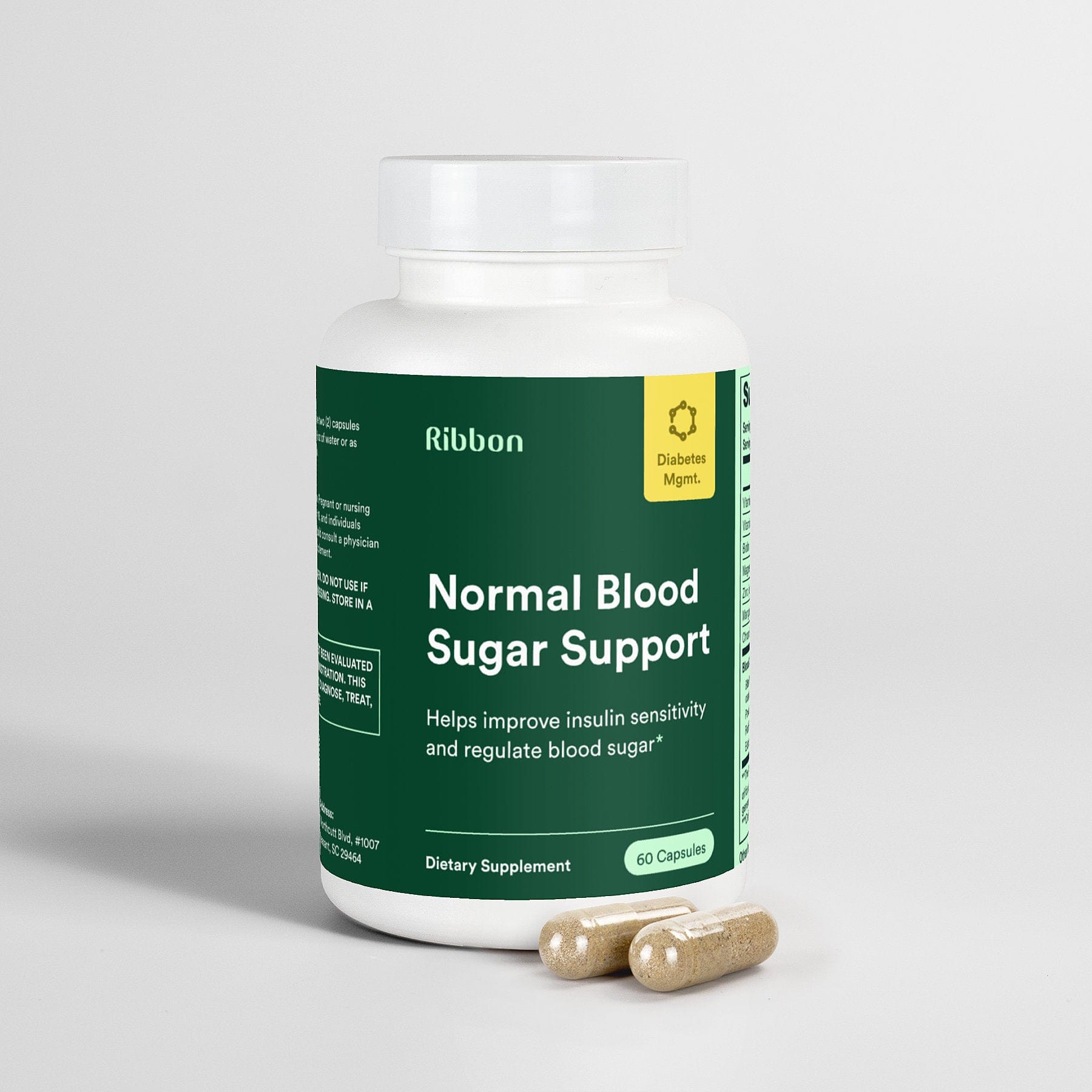 Ribbon Checkup Specialty Supplements Normal Blood Sugar Support
