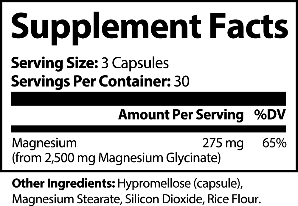 Ribbon Checkup Vitamins & Minerals Magnesium Glycinate